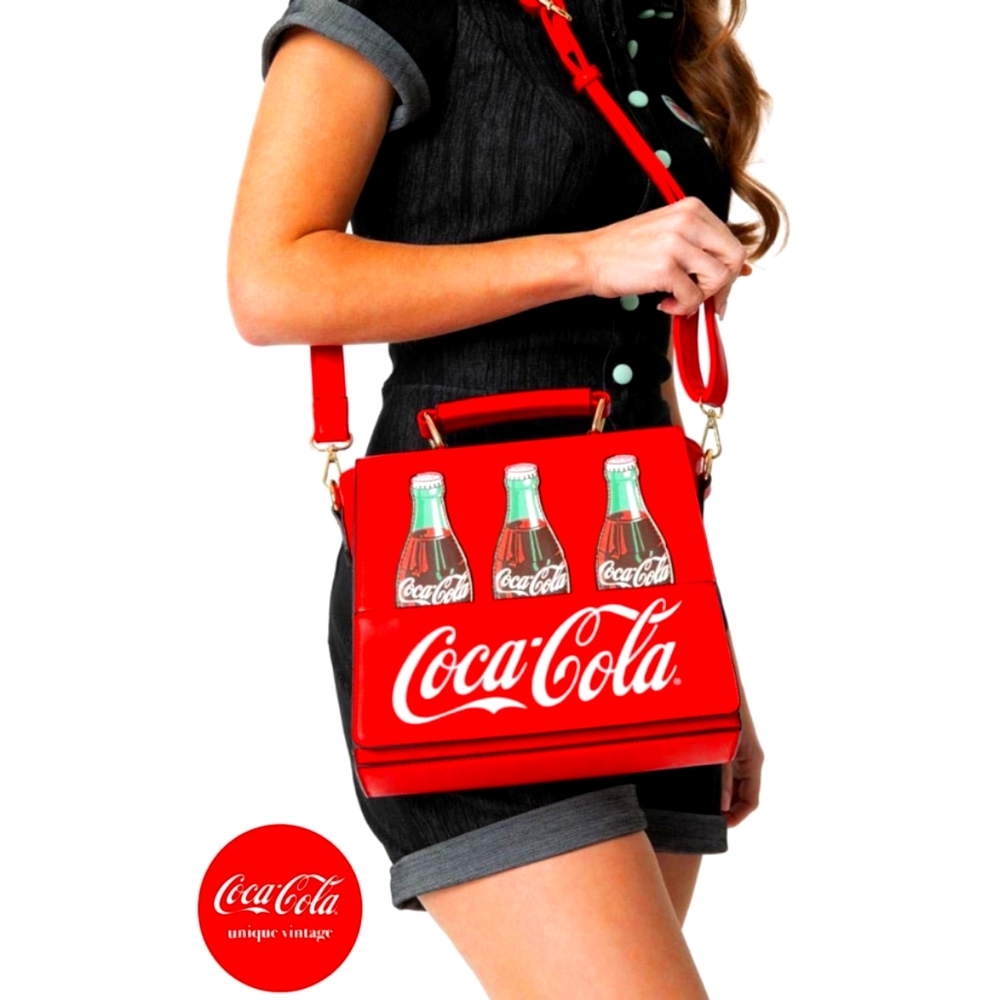 Unique Vintage Retro Rare Coca Cola Coke Purse Handbag pinup 50s costume